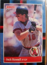 1988 Donruss Baseball Cards    333     Jack Howell